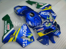 Carica l&#39;immagine nel visualizzatore di Gallery, Blue and Green Movistar - CBR600RR 05-06 Fairing Kit -