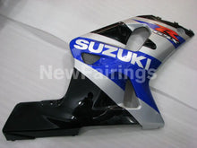 Carica immagine nel visualizzatore della galleria, Blue and Silver Black Factory Style - GSX-R600 01-03 Fairing Kit