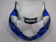 Carica immagine nel visualizzatore della galleria, Blue and Silver Black Factory Style - GSX-R600 01-03 Fairing Kit