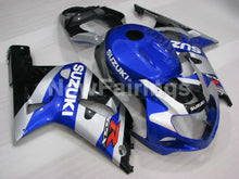 Carica immagine nel visualizzatore della galleria, Blue and Silver Black Factory Style - GSX-R600 01-03 Fairing Kit