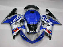 Carica immagine nel visualizzatore della galleria, Blue and Silver Black Factory Style - GSX-R600 01-03 Fairing Kit