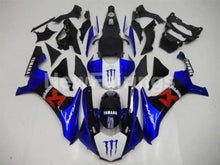 Carica l&#39;immagine nel visualizzatore di Gallery, Blue White and Black Monster - YZF-R1 15-19 Fairing Kit Vehicles &amp; Parts &gt; Vehicle Parts &amp; Accessories &gt; Motor Vehicle