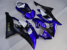 Carica l&#39;immagine nel visualizzatore di Gallery, Blue White and Matte Black Factory Style - YZF-R6 08-16 Fairing Kit Vehicles &amp; Parts &gt; Vehicle Parts &amp; Accessories &gt;