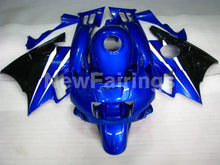 Carica l&#39;immagine nel visualizzatore di Gallery, Blue and White Black No decals - CBR600 F2 91-94 Fairing Kit