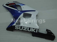 Carica l'immagine nel visualizzatore di Gallery, Blue and White Black Factory Style - GSX-R600 01-03 Fairing Kit