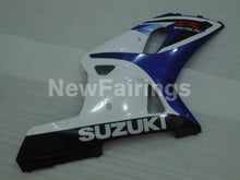 Carica l'immagine nel visualizzatore di Gallery, Blue and White Black Factory Style - GSX-R600 01-03 Fairing Kit