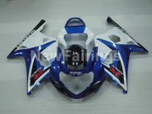 Carica l'immagine nel visualizzatore di Gallery, Blue and White Black Factory Style - GSX-R600 01-03 Fairing Kit