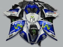 Carica l'immagine nel visualizzatore di Gallery, Blue White Black Movistar - YZF-R1 12-14 Fairing Kit