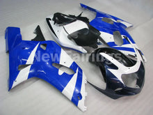 Carica l'immagine nel visualizzatore di Gallery, Blue and White No decals - GSX-R600 01-03 Fairing Kit