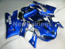 Carica l'immagine nel visualizzatore di Gallery, Blue and White Factory Style - YZF-R1 00-01 Fairing Kit