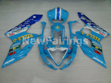 Carica l&#39;immagine nel visualizzatore di Gallery, Blue and White Rizla - GSX - R1000 05 - 06 Fairing Kit