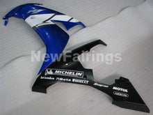 Carica l&#39;immagine nel visualizzatore di Gallery, Blue Black White Factory Style - YZF-R1 04-06 Fairing Kit