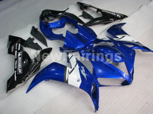 Carica l&#39;immagine nel visualizzatore di Gallery, Blue Black White Factory Style - YZF-R1 04-06 Fairing Kit