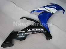 Carica l&#39;immagine nel visualizzatore di Gallery, Blue Black White Factory Style - YZF-R1 04-06 Fairing Kit