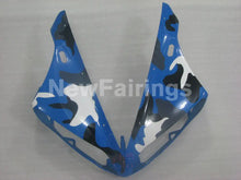 Carica l&#39;immagine nel visualizzatore di Gallery, Blue White Factory Style - YZF-R1 04-06 Fairing Kit