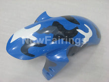 Carica l&#39;immagine nel visualizzatore di Gallery, Blue White Factory Style - YZF-R1 04-06 Fairing Kit
