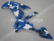 Carica l&#39;immagine nel visualizzatore di Gallery, Blue White Factory Style - YZF-R1 04-06 Fairing Kit