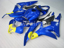Carica l'immagine nel visualizzatore di Gallery, Blue and Yellow No decals - CBR600RR 07-08 Fairing Kit -