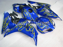 Carica l&#39;immagine nel visualizzatore di Gallery, Blue and Yellow Flame - CBR1000RR 06-07 Fairing Kit -
