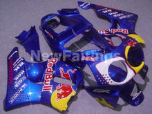 Carica l&#39;immagine nel visualizzatore di Gallery, Blue and Yellow Red Bull - CBR 900 RR 92-93 Fairing Kit -