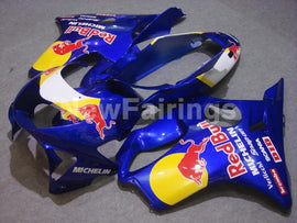 Blue and Yellow Red Bull - CBR600 F4 99-00 Fairing Kit -