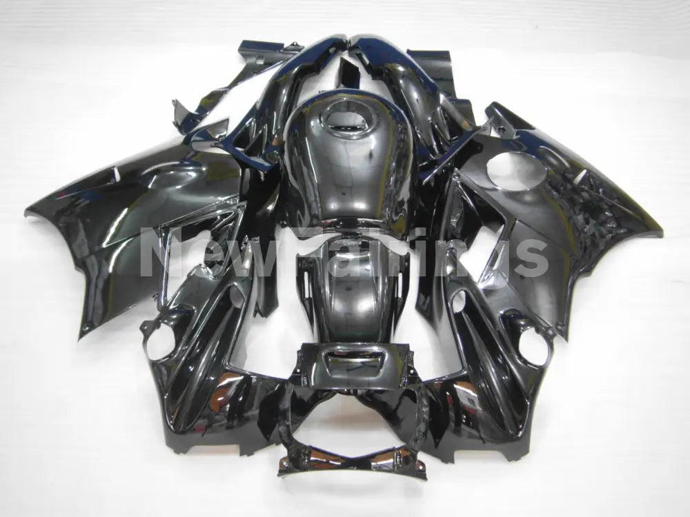Gloss Black No decals - CBR600 F2 91-94 Fairing Kit -