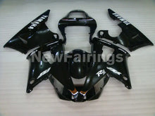 Carica l&#39;immagine nel visualizzatore di Gallery, Glossy Black Factory Style - YZF-R1 00-01 Fairing Kit