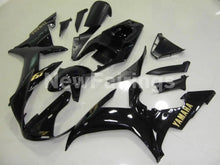 Carica l&#39;immagine nel visualizzatore di Gallery, Glossy Black Factory Style - YZF-R1 02-03 Fairing Kit