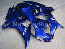 Carica l&#39;immagine nel visualizzatore di Gallery, Glossy Blue Factory Style - YZF-R1 02-03 Fairing Kit