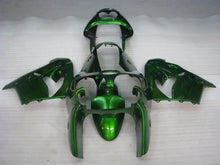 Carica l&#39;immagine nel visualizzatore di Gallery, Gloss Green No decals - NINJA ZX-9R 00-01 Fairing Kit