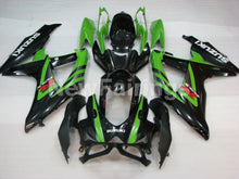 Carica l&#39;immagine nel visualizzatore di Gallery, Green and Black Factory Style - GSX-R600 08-10 Fairing Kit