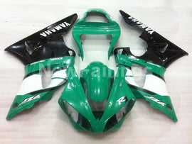Green and Black Factory Style - YZF-R1 00-01 Fairing Kit