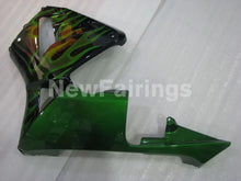 Carica l&#39;immagine nel visualizzatore di Gallery, Green and Black Flame - CBR600RR 03-04 Fairing Kit -