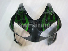 Carica l&#39;immagine nel visualizzatore di Gallery, Green and Black Flame - CBR600RR 03-04 Fairing Kit -