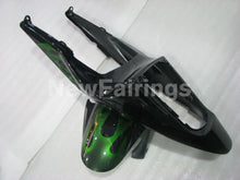 Carica l&#39;immagine nel visualizzatore di Gallery, Green and Black Flame - CBR600RR 03-04 Fairing Kit -
