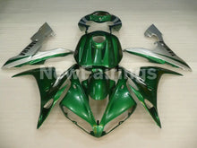 Carica l&#39;immagine nel visualizzatore di Gallery, Green Silver Factory Style - YZF-R1 04-06 Fairing Kit