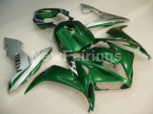 Carica l&#39;immagine nel visualizzatore di Gallery, Green Silver Factory Style - YZF-R1 04-06 Fairing Kit