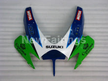 Carica l&#39;immagine nel visualizzatore di Gallery, Green and White Blue Corona - GSX-R600 06-07 Fairing Kit -