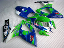 Carica l&#39;immagine nel visualizzatore di Gallery, Green and White Blue Corona - GSX-R600 06-07 Fairing Kit -
