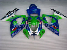 Carica l&#39;immagine nel visualizzatore di Gallery, Green and White Blue Corona - GSX-R600 06-07 Fairing Kit -