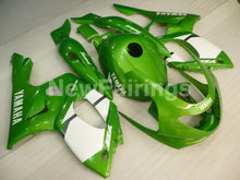 Carica l&#39;immagine nel visualizzatore di Gallery, Green and White Factory Style - YZF600R Thundercat 96-07 Fairing Kit Vehicles &amp; Parts &gt; Vehicle Parts &amp; Accessories &gt;