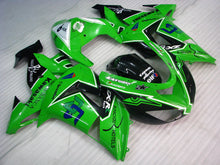 Carica immagine nel visualizzatore della galleria, Green and Black alpinestars - NINJA ZX-10R 06-07 Fairing Kit