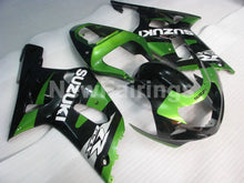 Carica l&#39;immagine nel visualizzatore di Gallery, Green and Black Factory Style - GSX-R600 01-03 Fairing Kit -