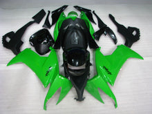 Carica immagine nel visualizzatore della galleria, Green and Black Factory Style - NINJA ZX-10R 08-10 Fairing Kit
