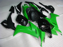 Carica immagine nel visualizzatore della galleria, Green and Black Factory Style - NINJA ZX-10R 08-10 Fairing Kit
