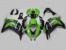 Carica l&#39;immagine nel visualizzatore di Gallery, Green with Black Factory Style - NINJA ZX-10R 16-20 Fairing