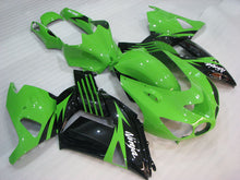Carica l&#39;immagine nel visualizzatore di Gallery, Green and Black Factory Style - NINJA ZX-14R 06-11 Fairing