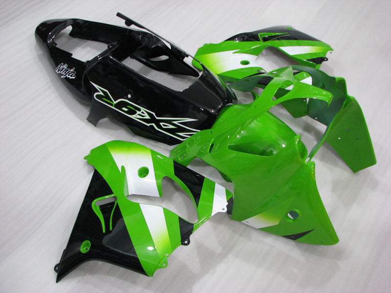 Green and Black Factory Style - NINJA ZX-9R 02-03 Fairing