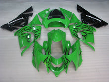 Carica immagine nel visualizzatore della galleria, Green and Black Flame - NINJA ZX-10R 04-05 Fairing Kit