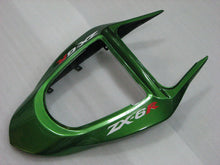 Carica l'immagine nel visualizzatore di Gallery, Green and Black Flame - NINJA ZX-6R 03-04 Fairing Kit